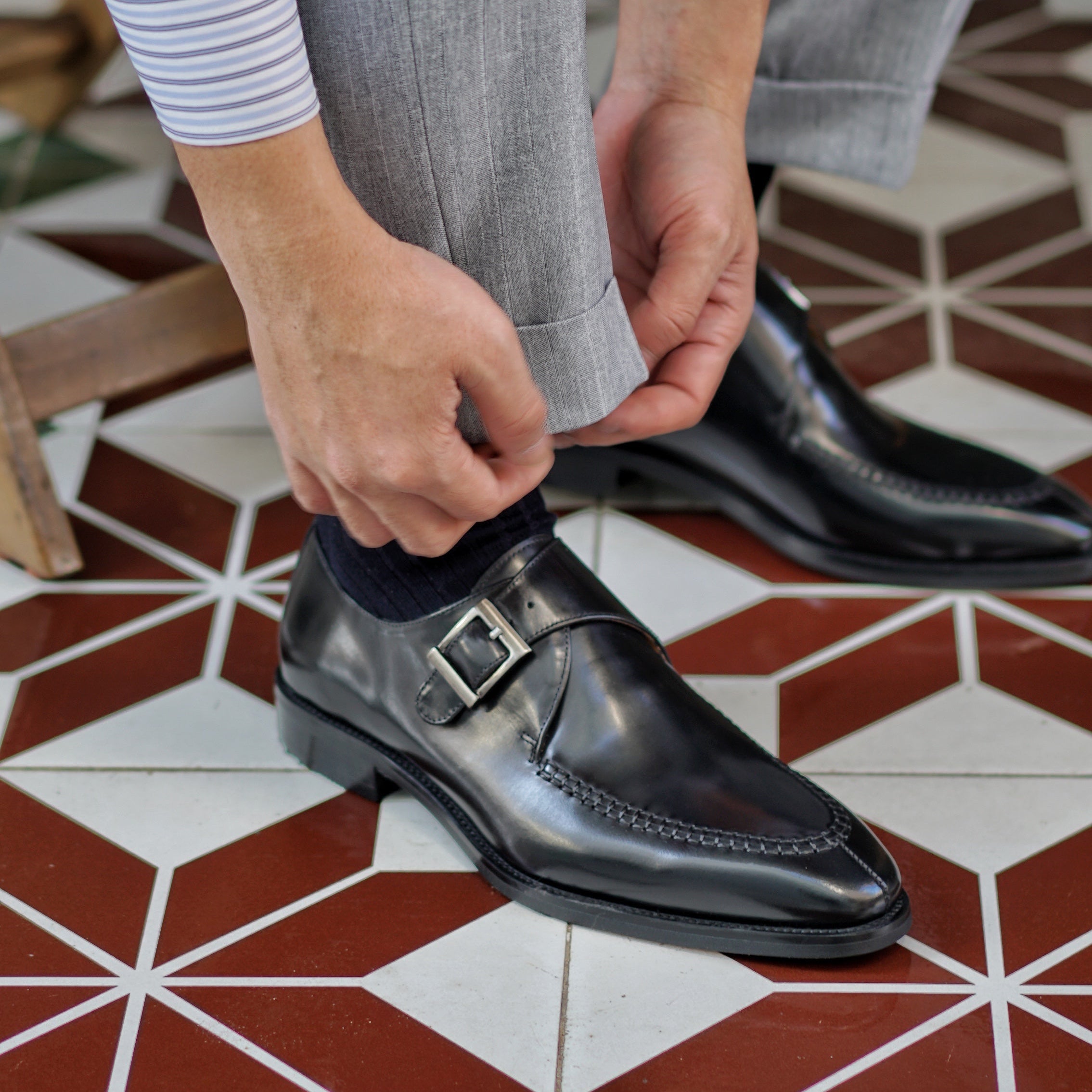 Torino Single Monk Strap