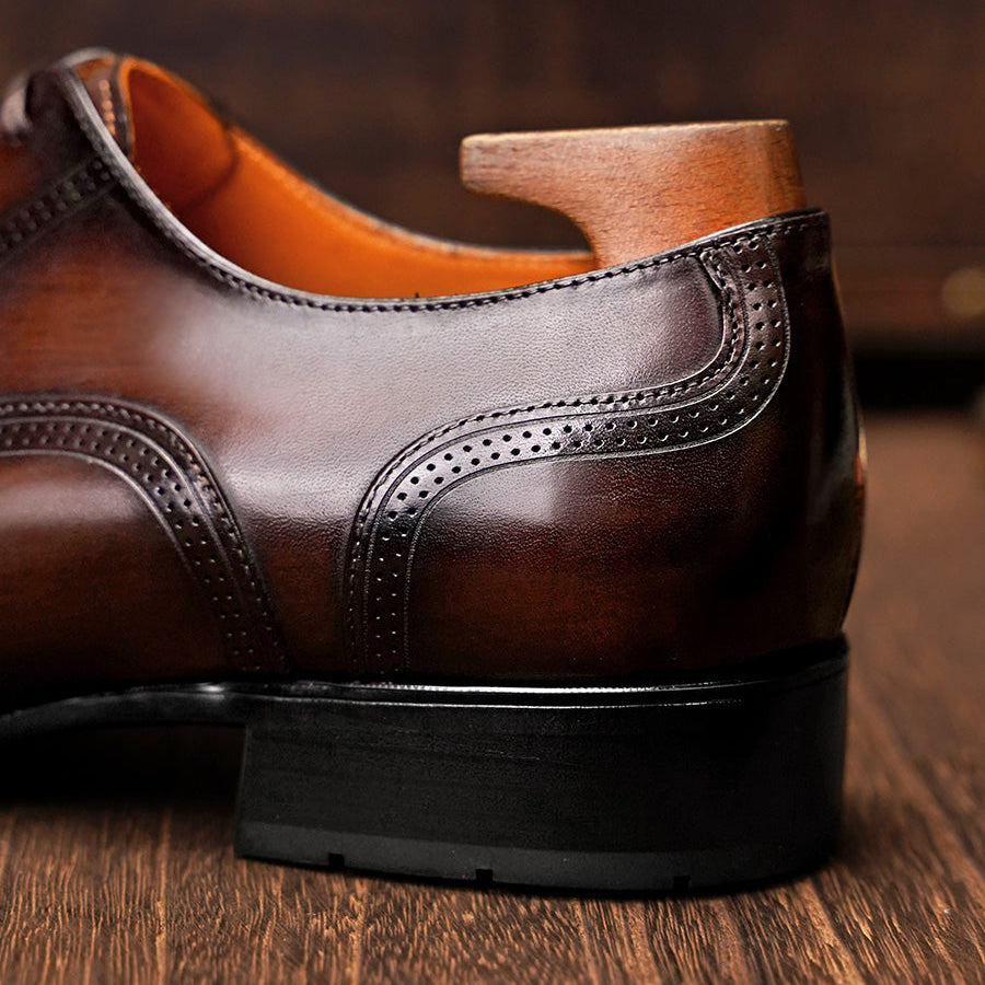 Blake-Stitched Semi-Brogue Oxford