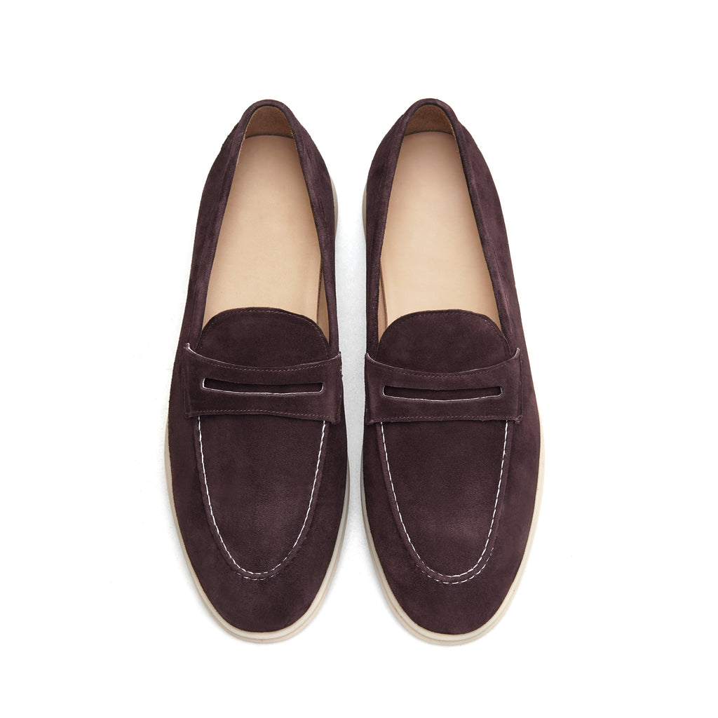 The Summer Penny — Suede Loafer