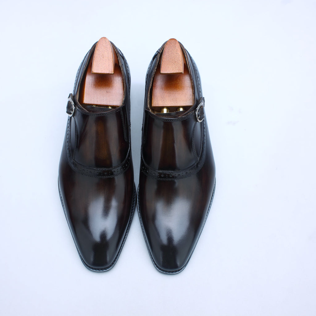 Vescano Vicenza — Monk Strap (Leather Sole)