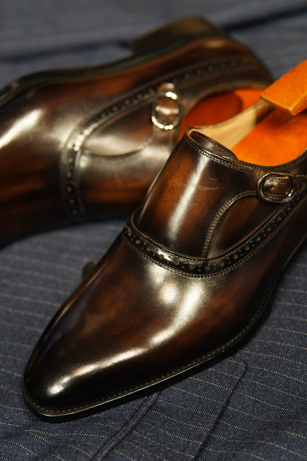 Vescano Vicenza — Monk Strap (Leather Sole)