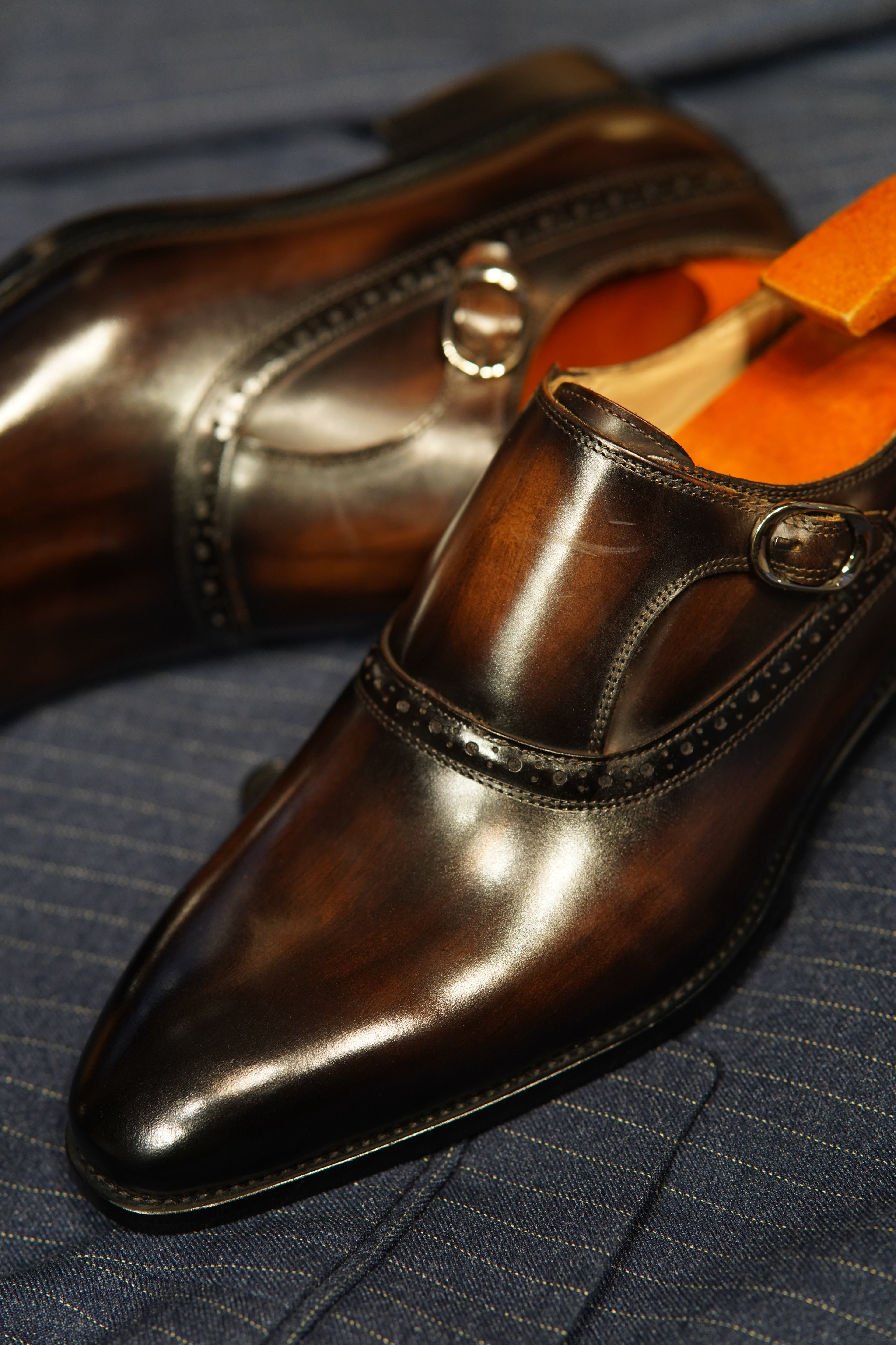 Vescano Vicenza — Monk Strap (Leather Sole)