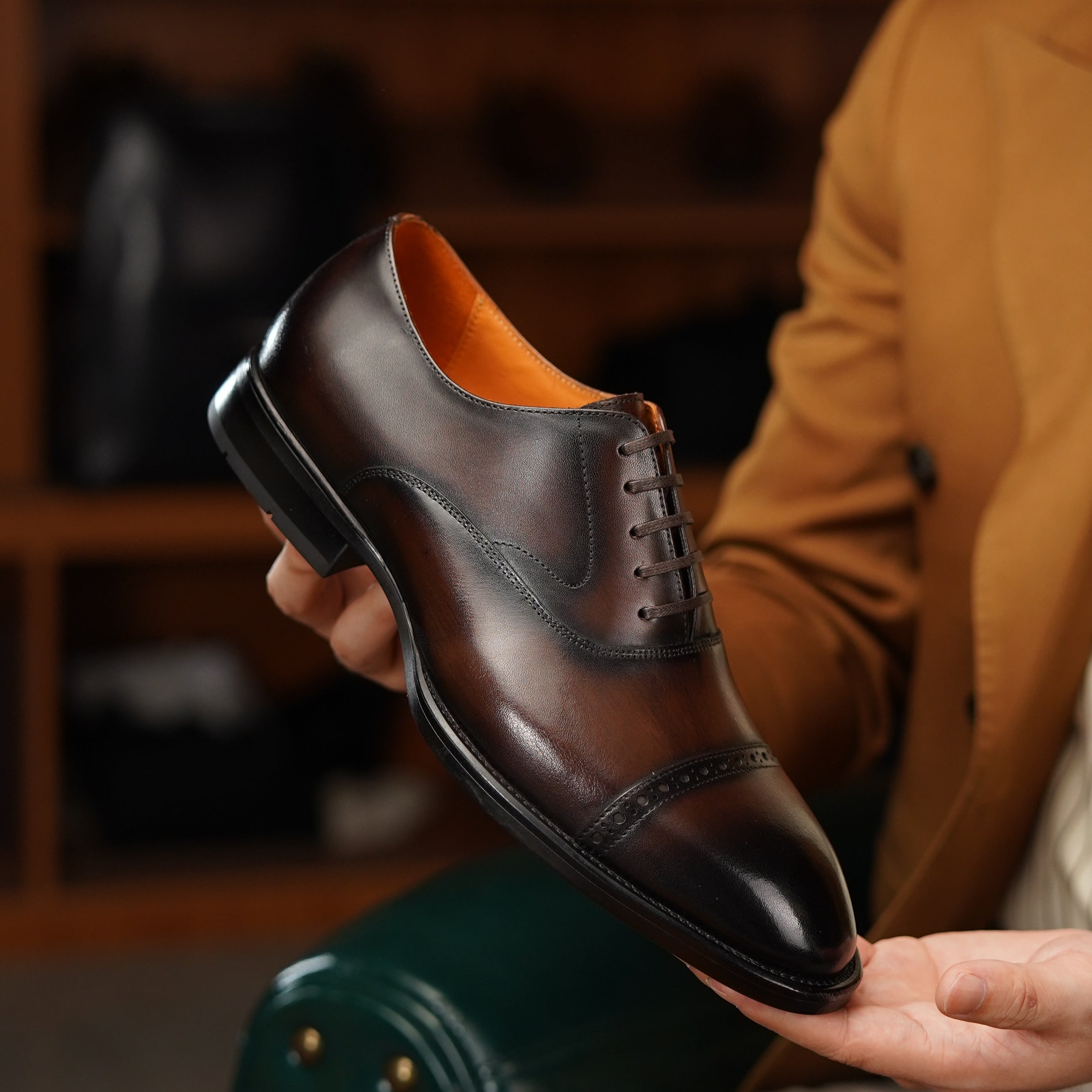 Vescano Roma — Cap-Toe Oxford