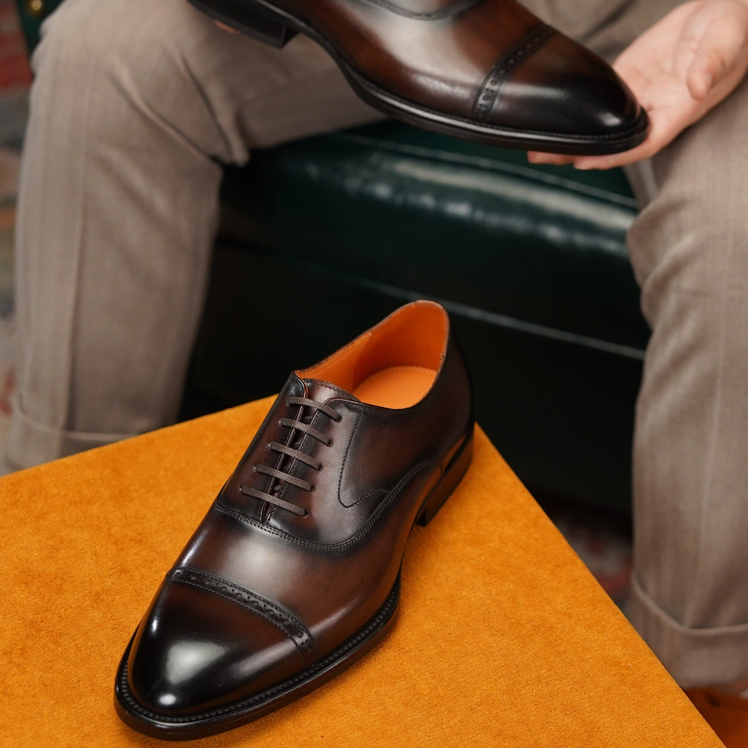 Vescano Roma — Cap-Toe Oxford