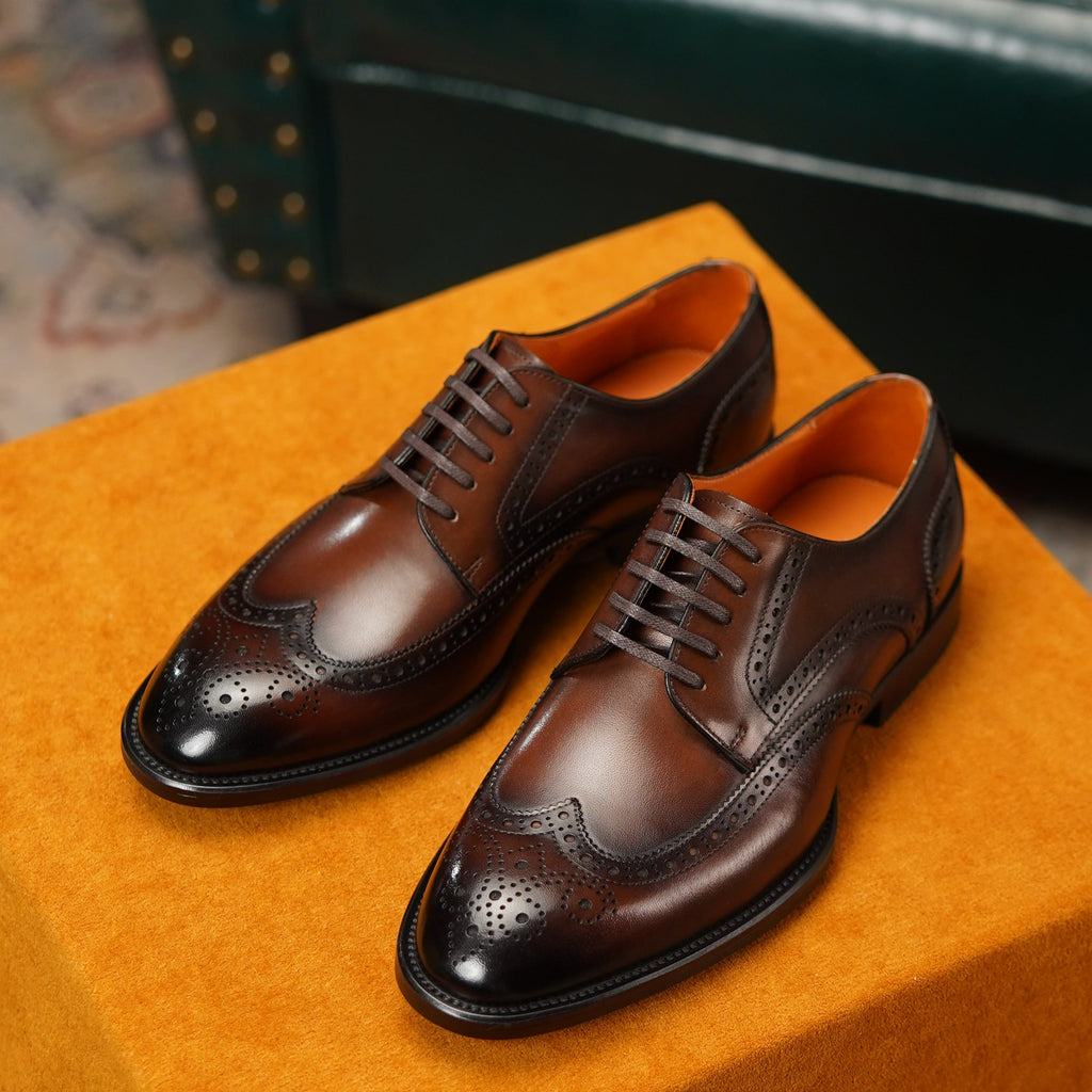 Refined Black-Stitch Derby