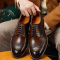 Refined Black-Stitch Derby