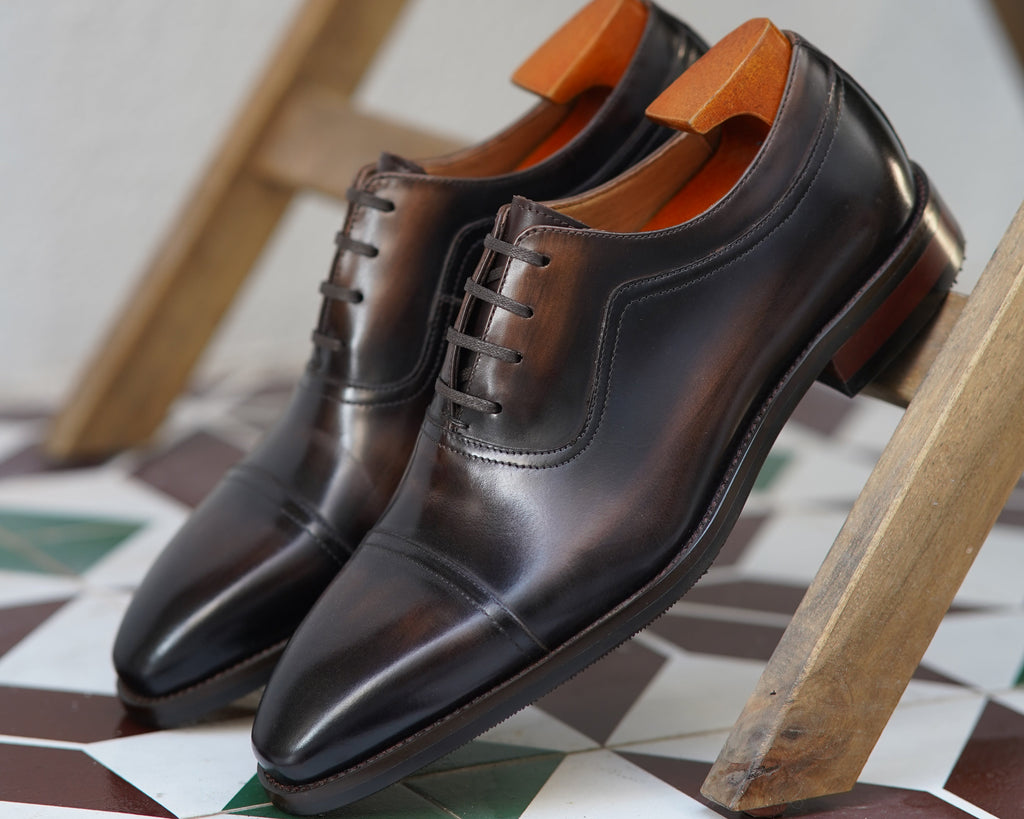 Vescano Parma — Semi-Brogue Cap-Toe Oxford