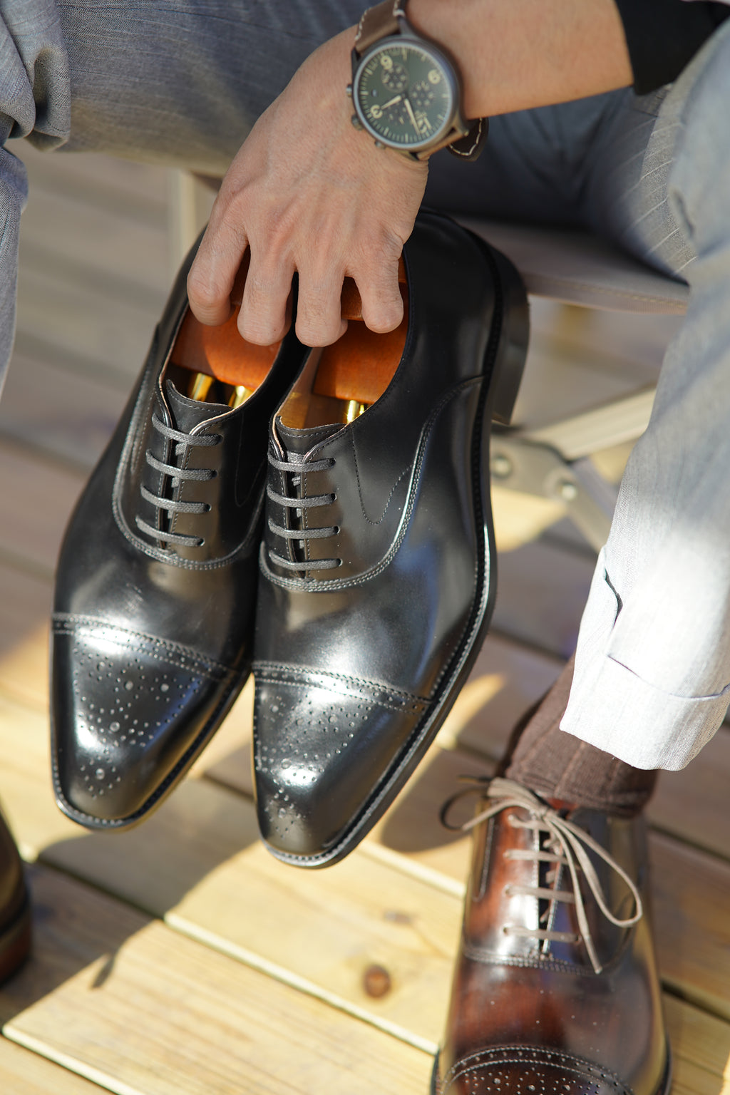 Semi-Brogue Oxford