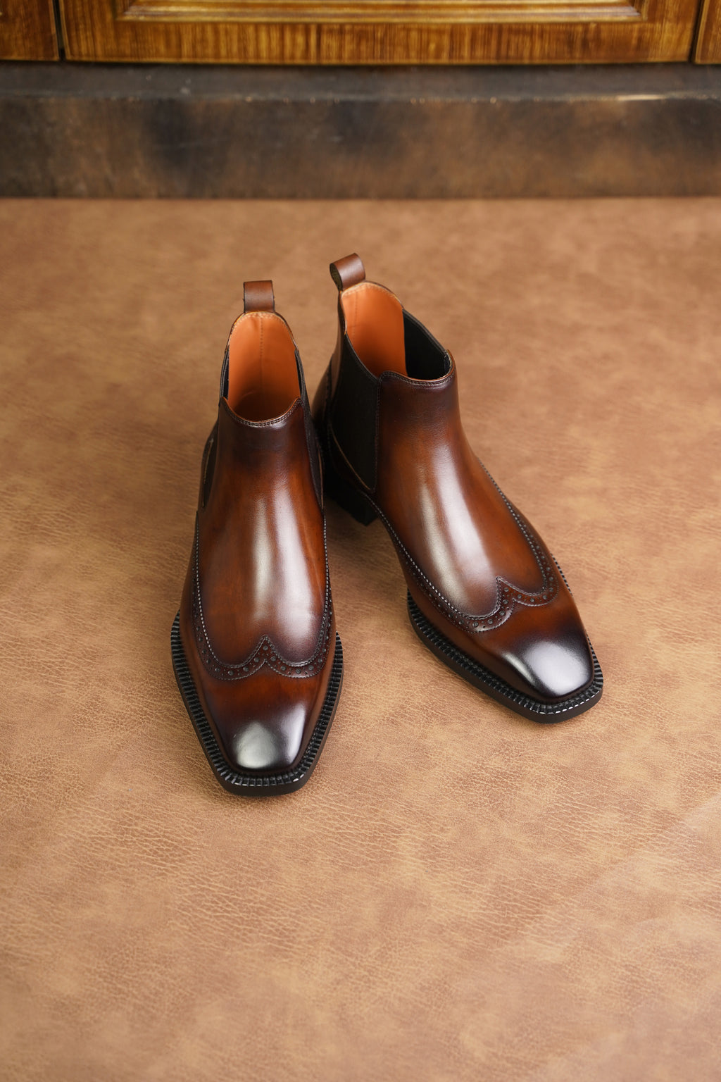 The Brogue Chelsea Boot
