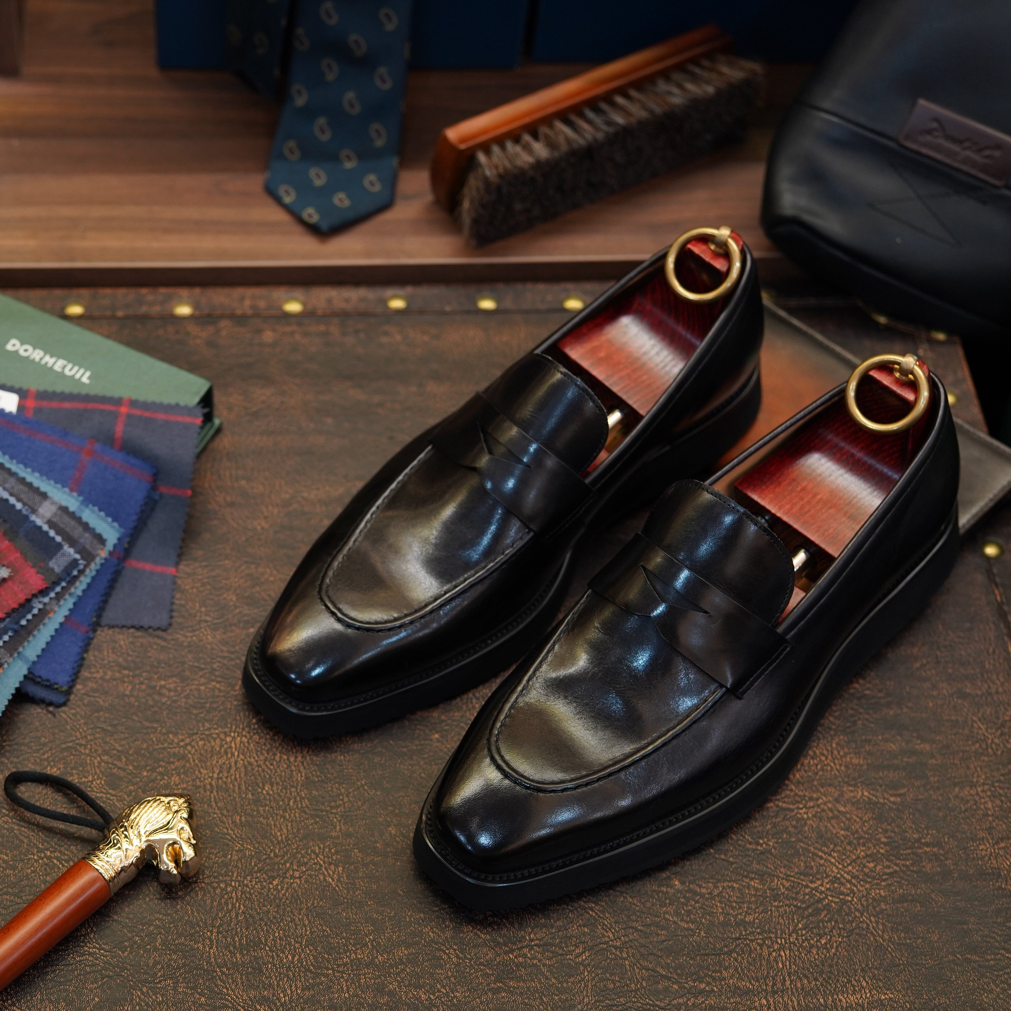 Penny Loafer – Hand-Patina Leather