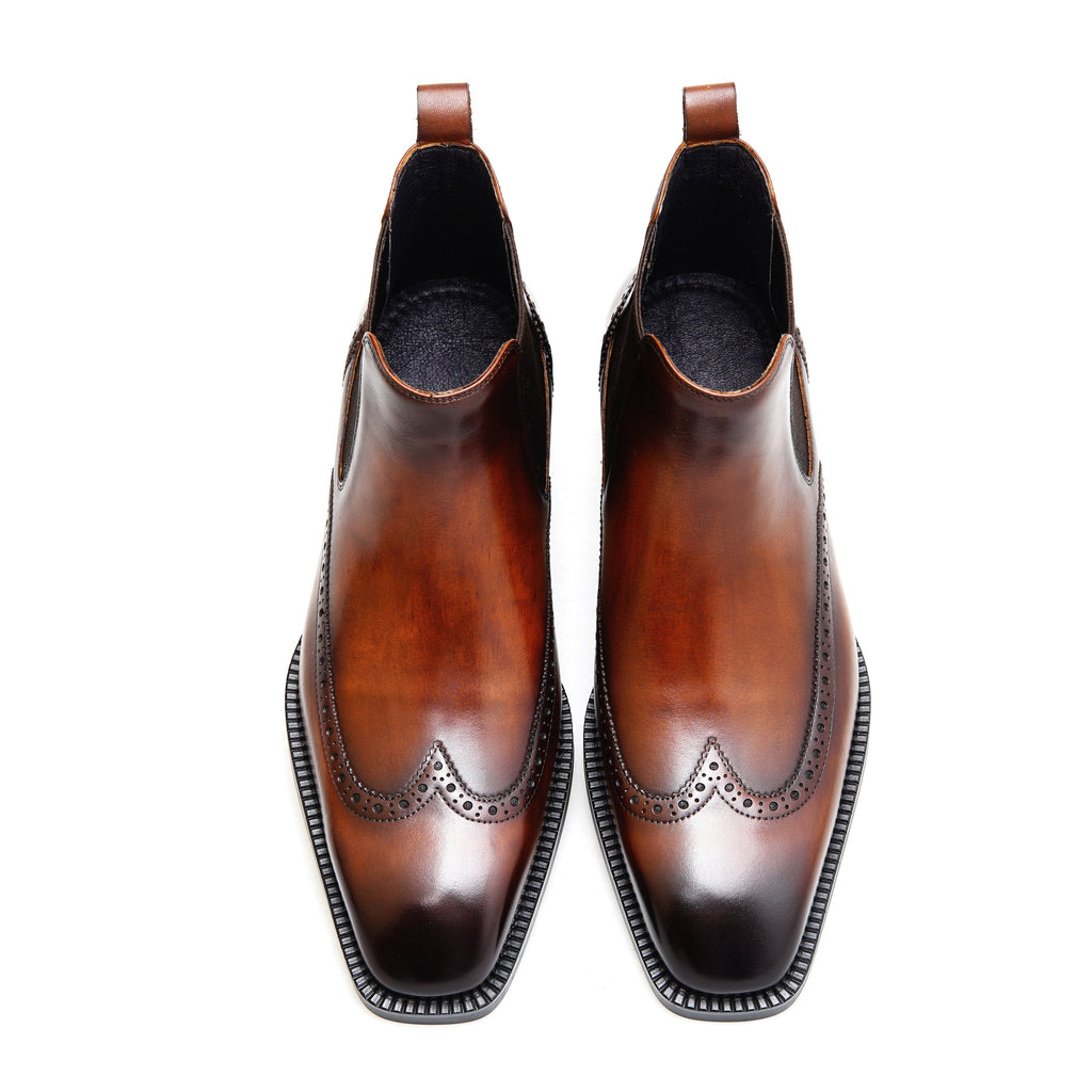 The Brogue Chelsea Boot