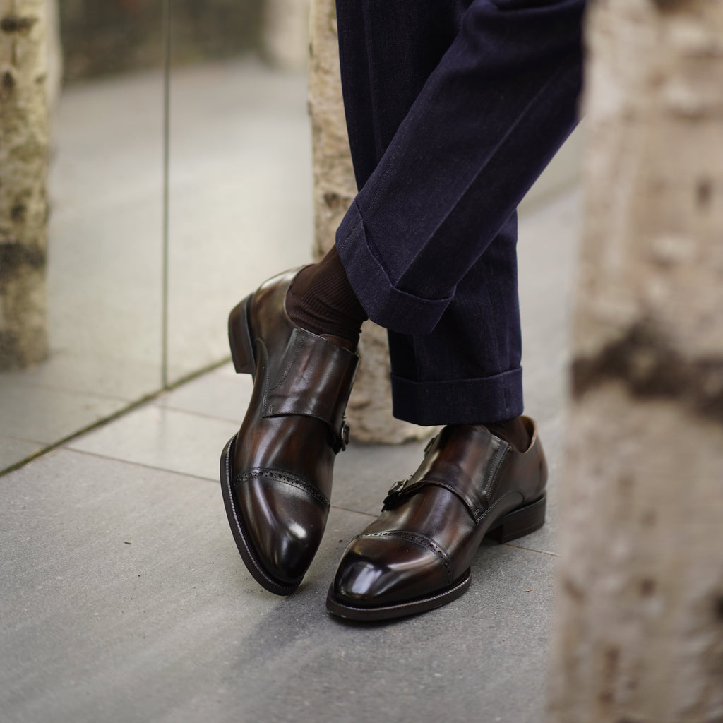 Roma Double Monk Strap