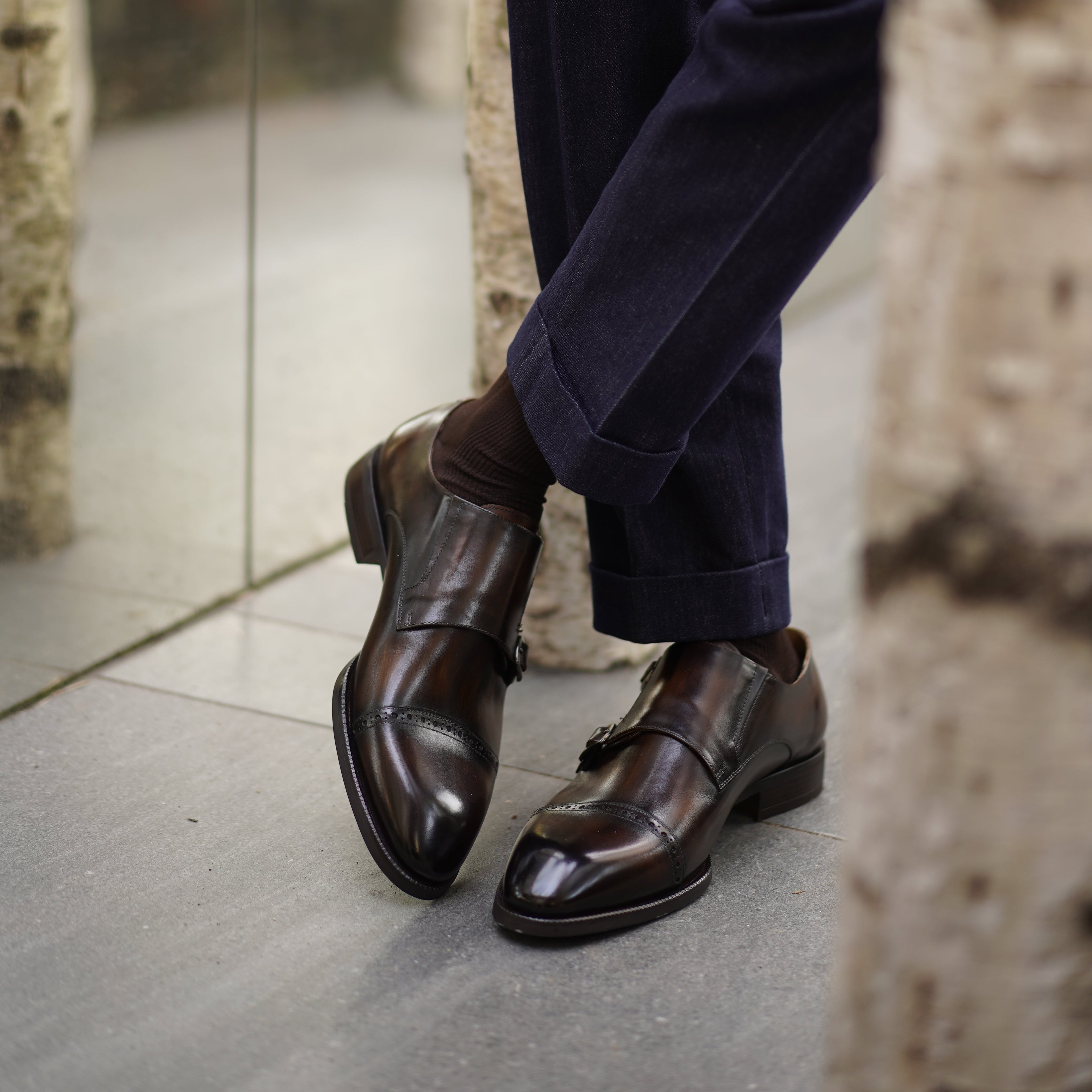 Roma Double Monk Strap