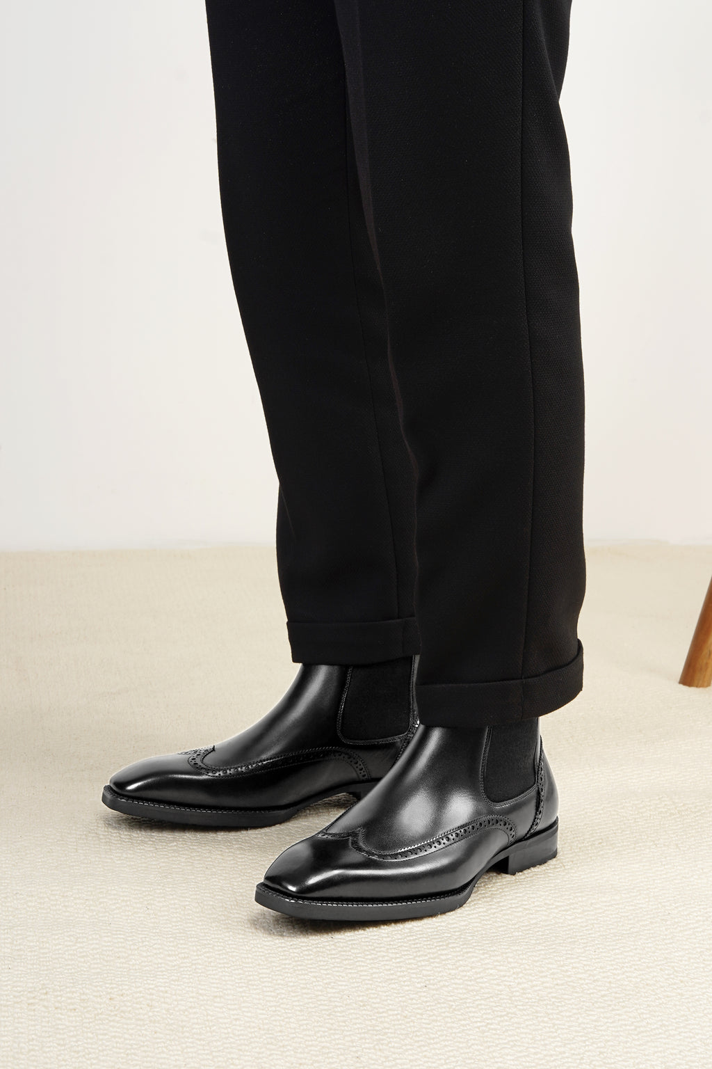 The Brogue Chelsea Boot