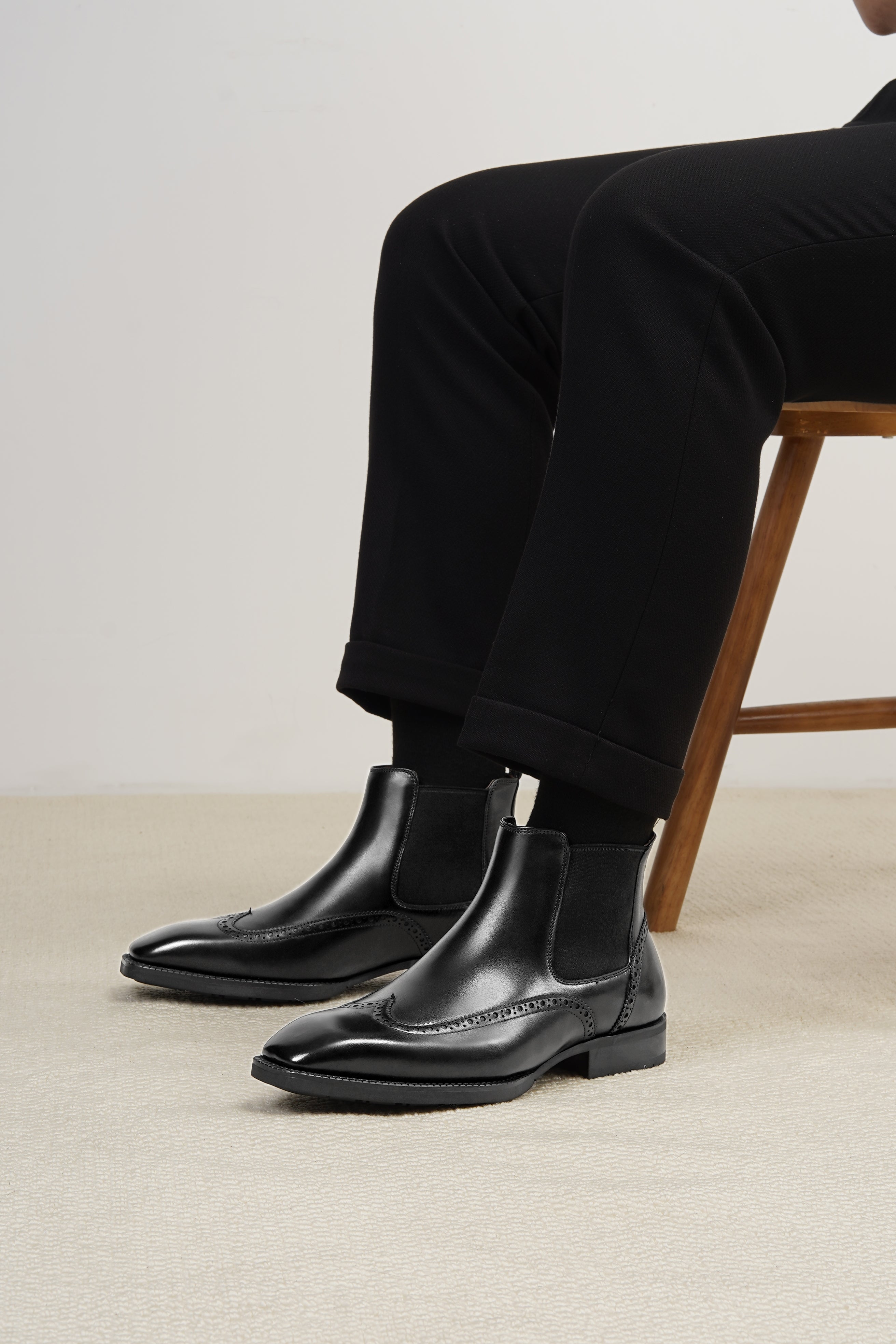 The Brogue Chelsea Boot