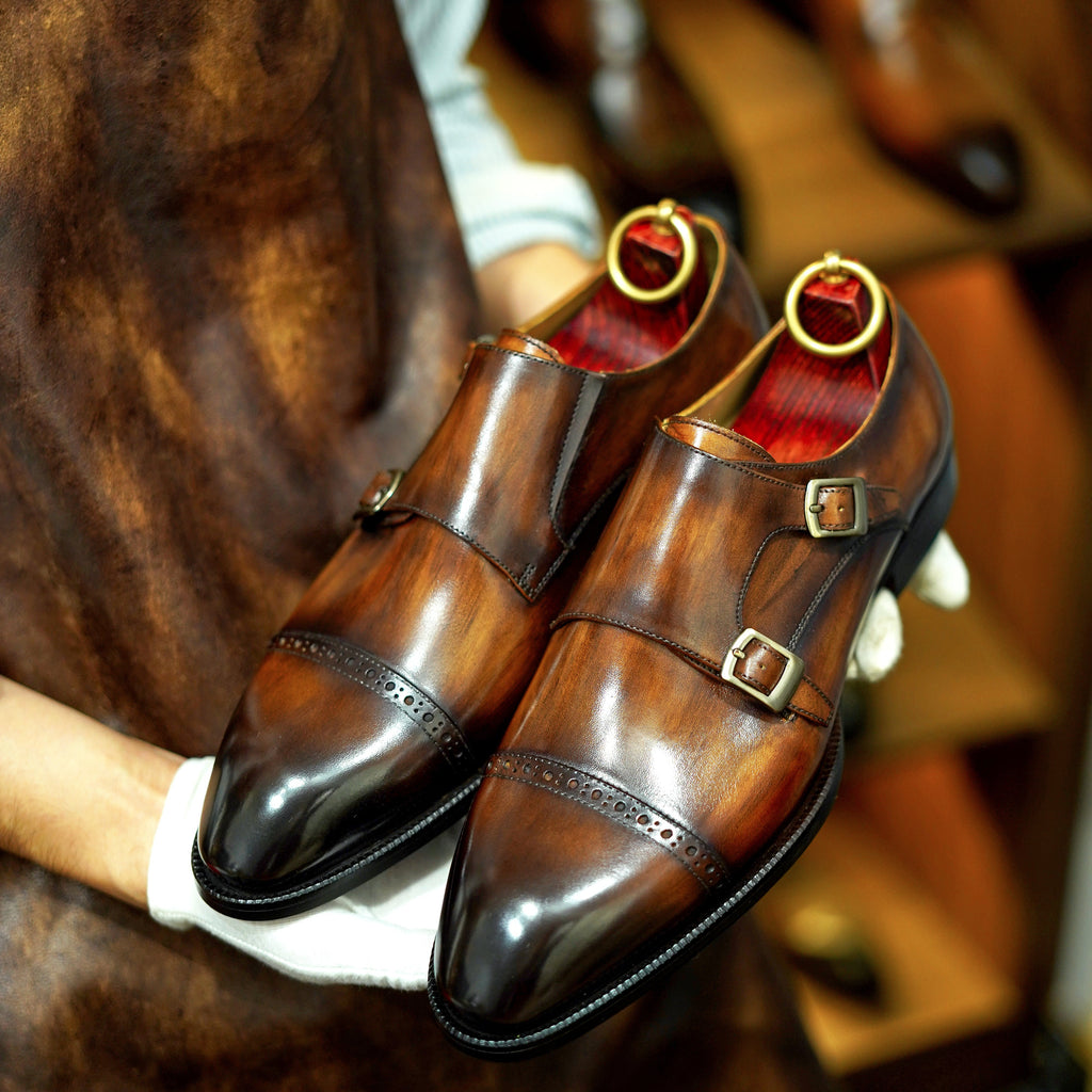 Roma Double Monk Strap