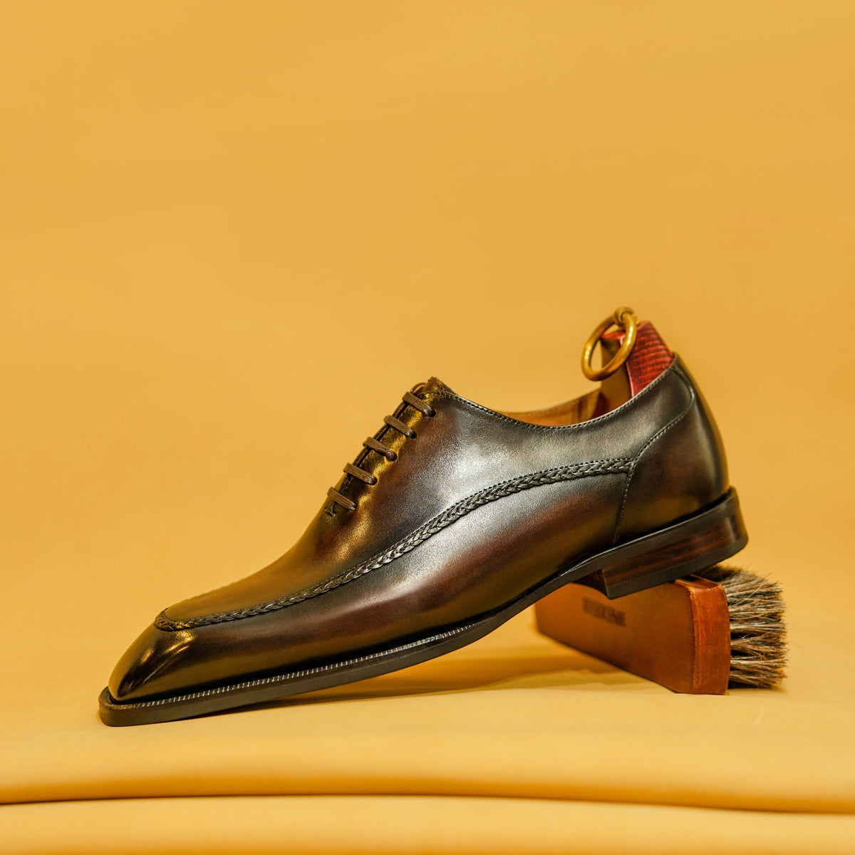 Vescano&nbsp; — Braided Apron-Toe Derby Sale