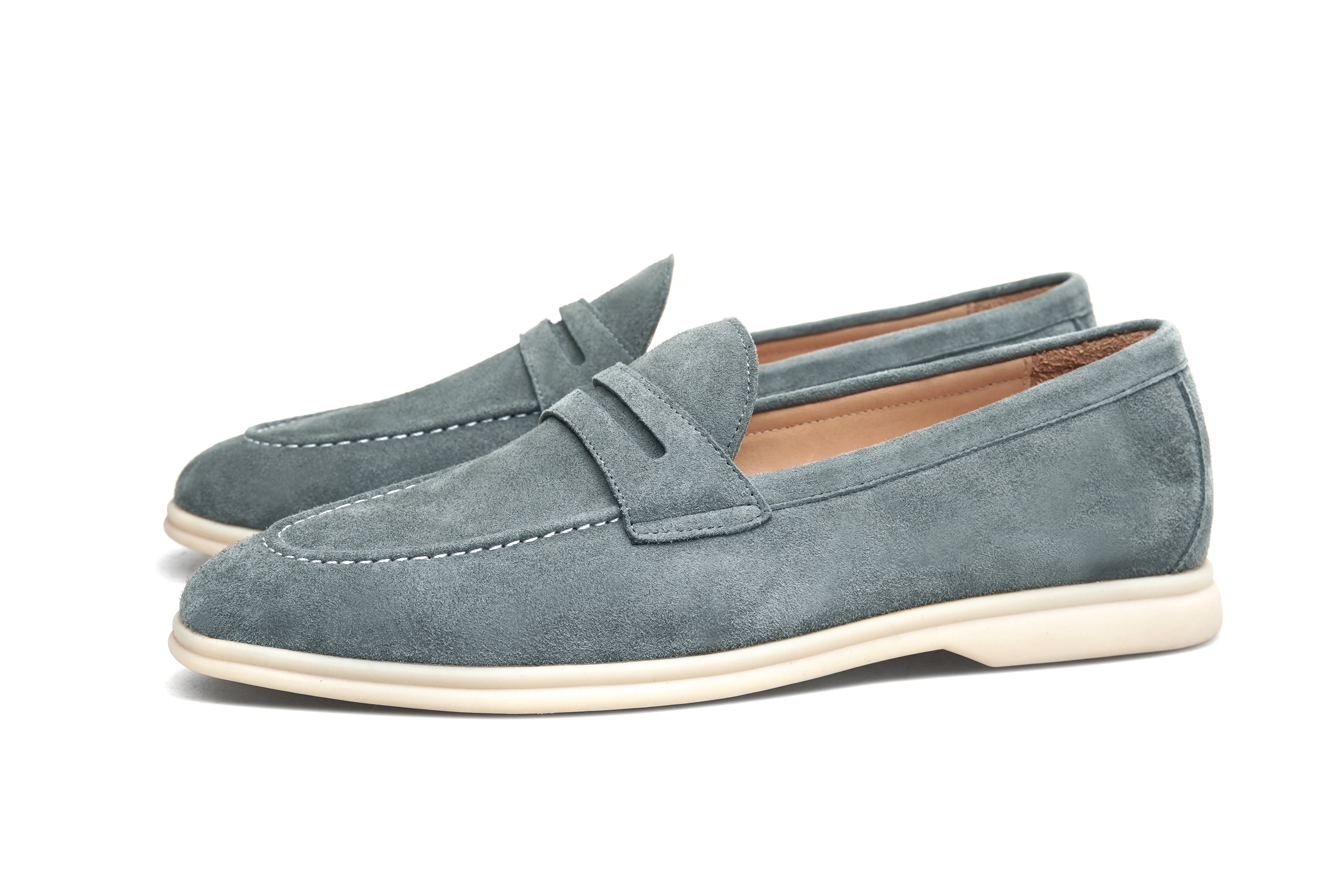 The Summer Penny — Suede Loafer