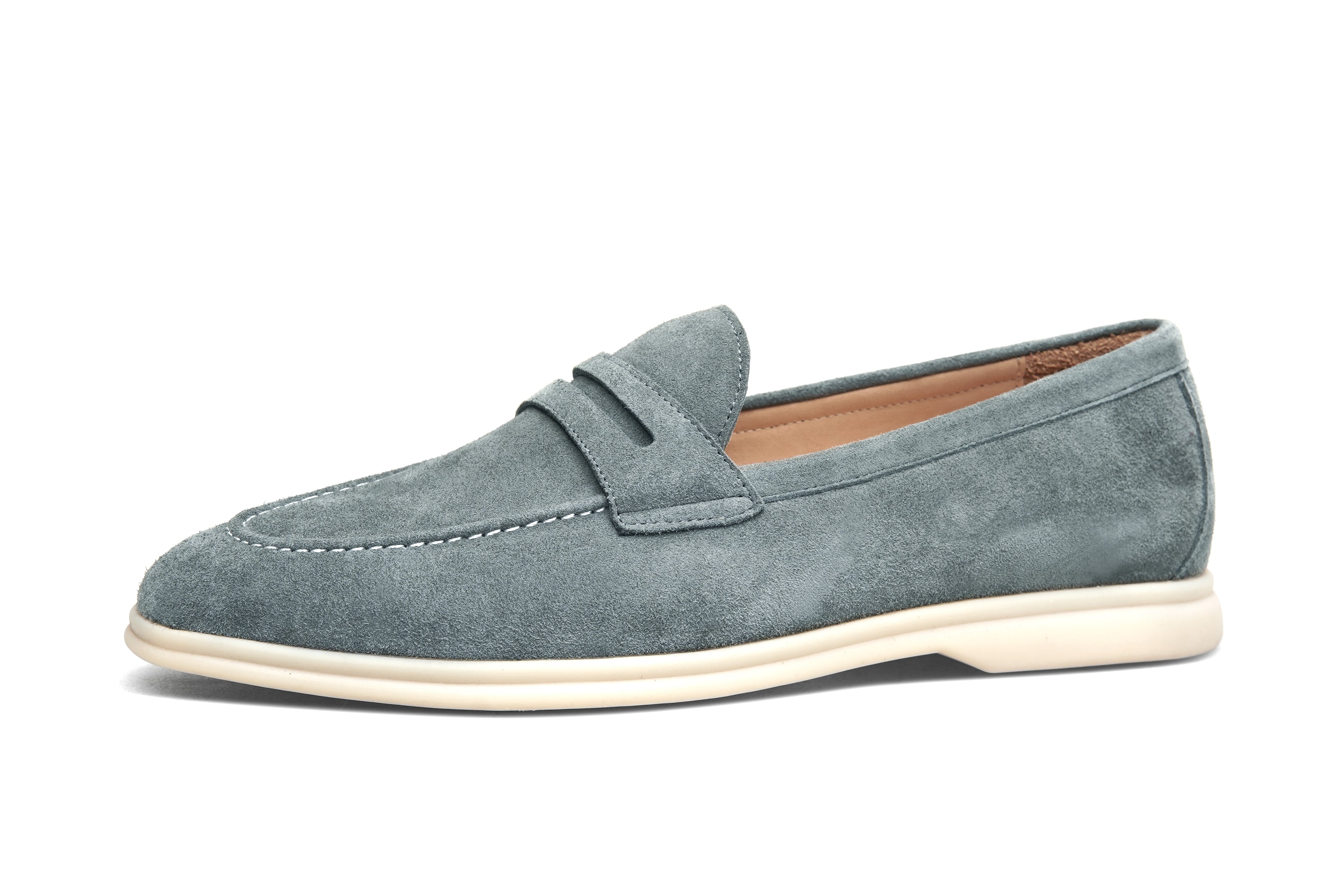 The Summer Penny — Suede Loafer