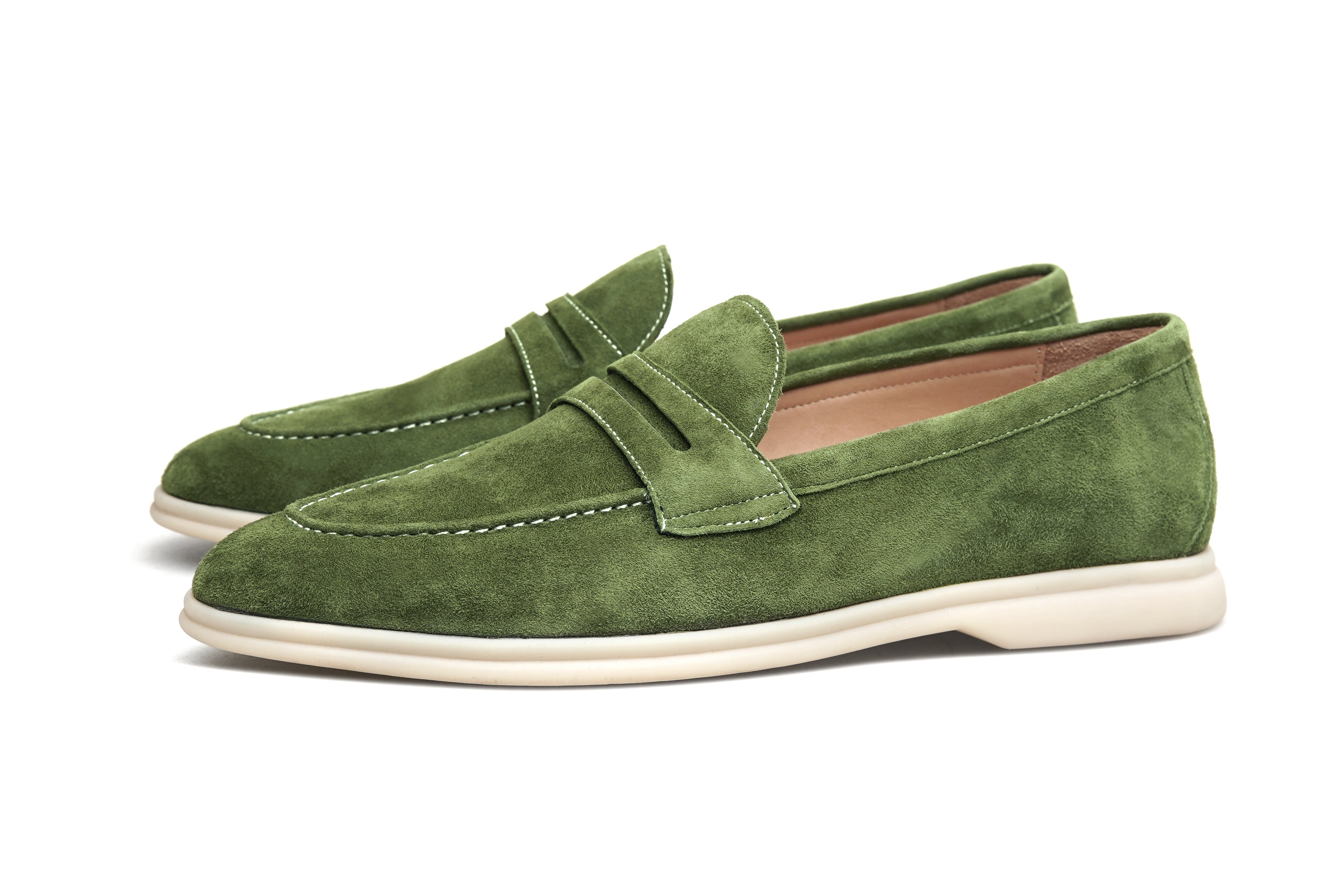 The Summer Penny — Suede Loafer