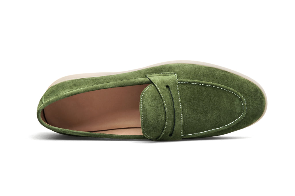 The Summer Penny — Suede Loafer