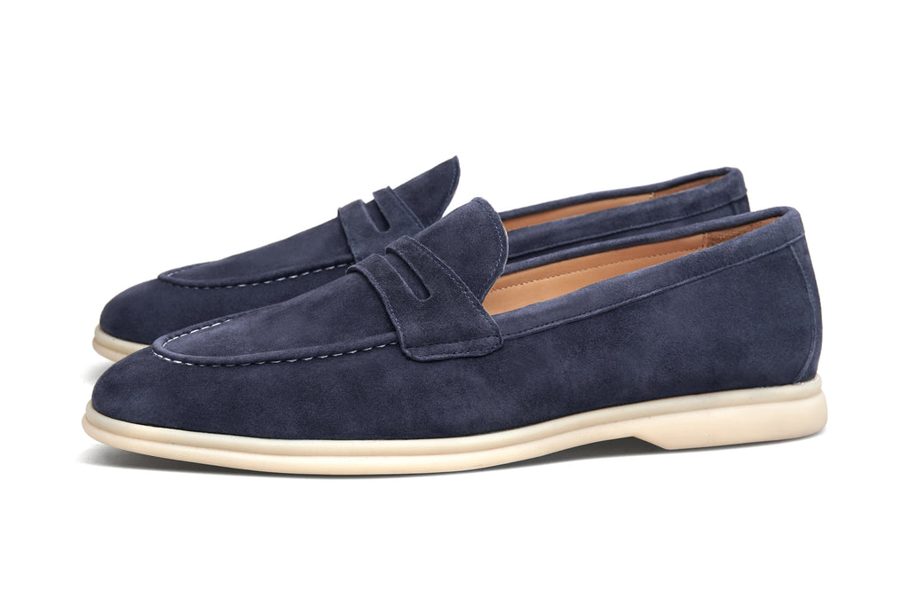 The Summer Penny — Suede Loafer