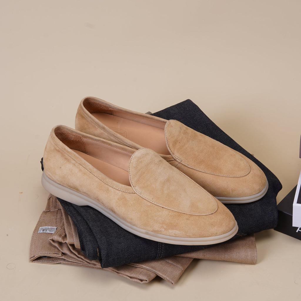 The Summer Loafer — Suede Slip-On