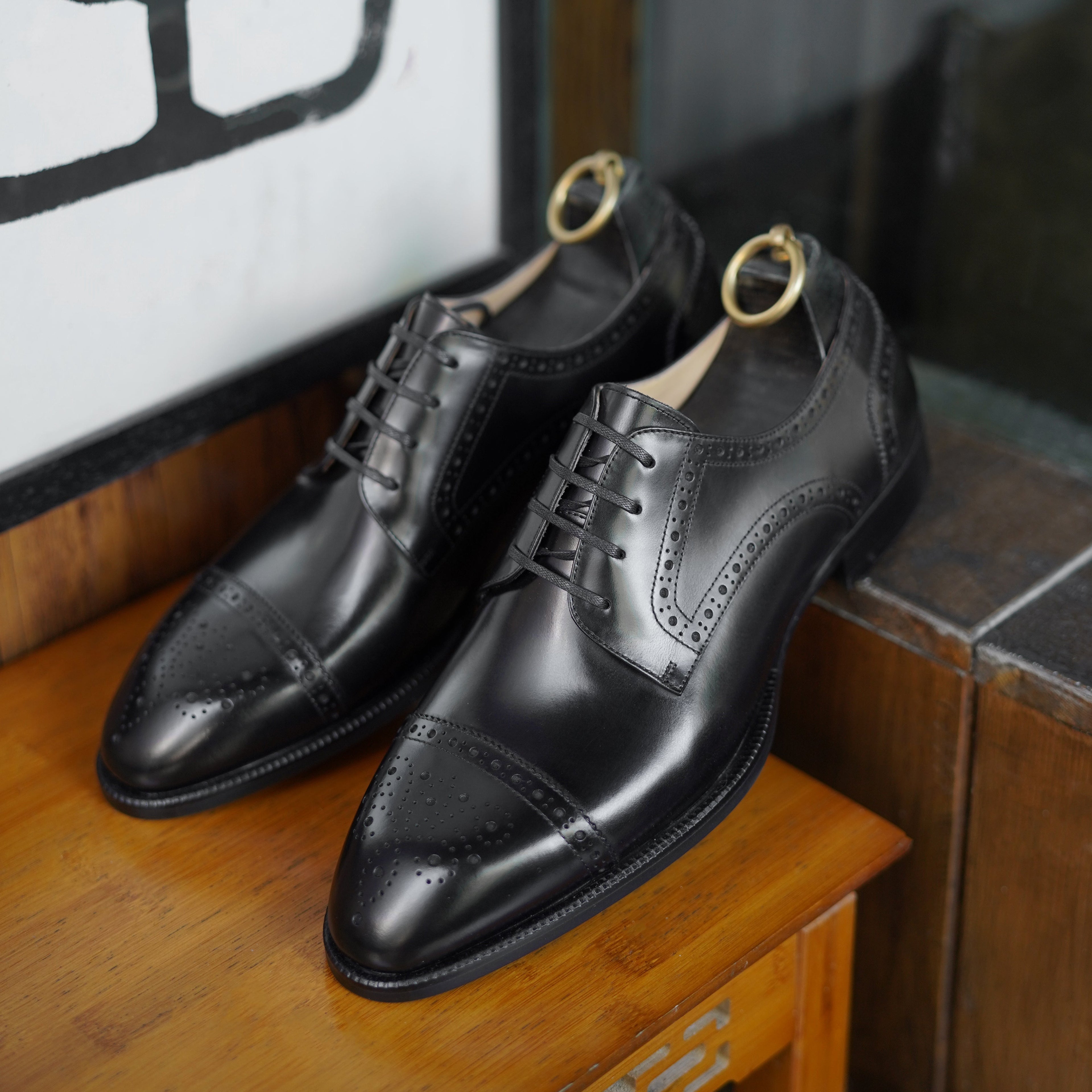 Cap-Toe Derby