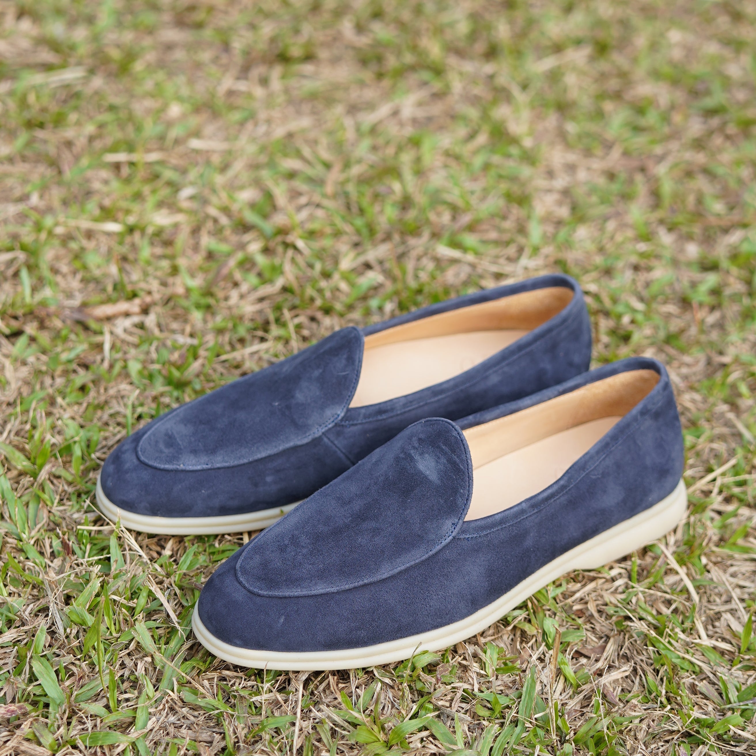 The Summer Loafer — Suede Slip-On