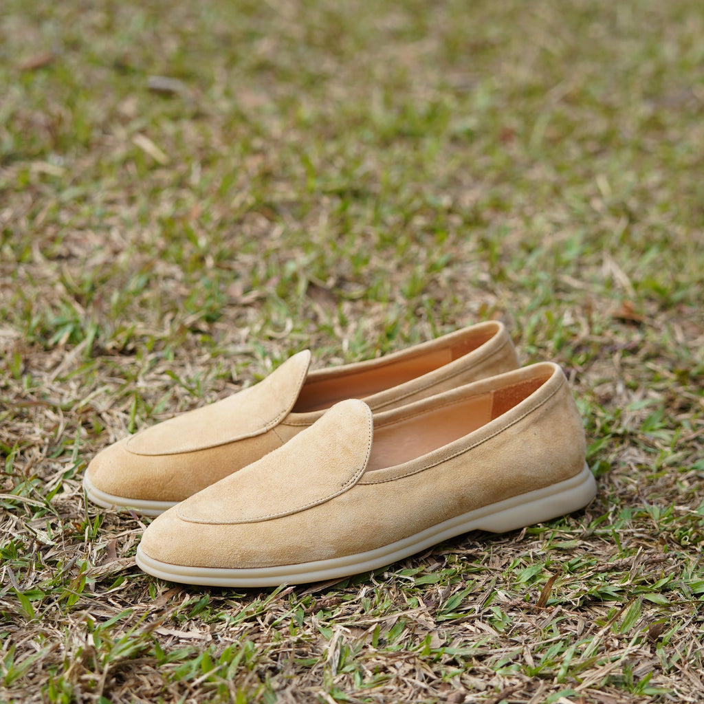 The Summer Loafer — Suede Slip-On