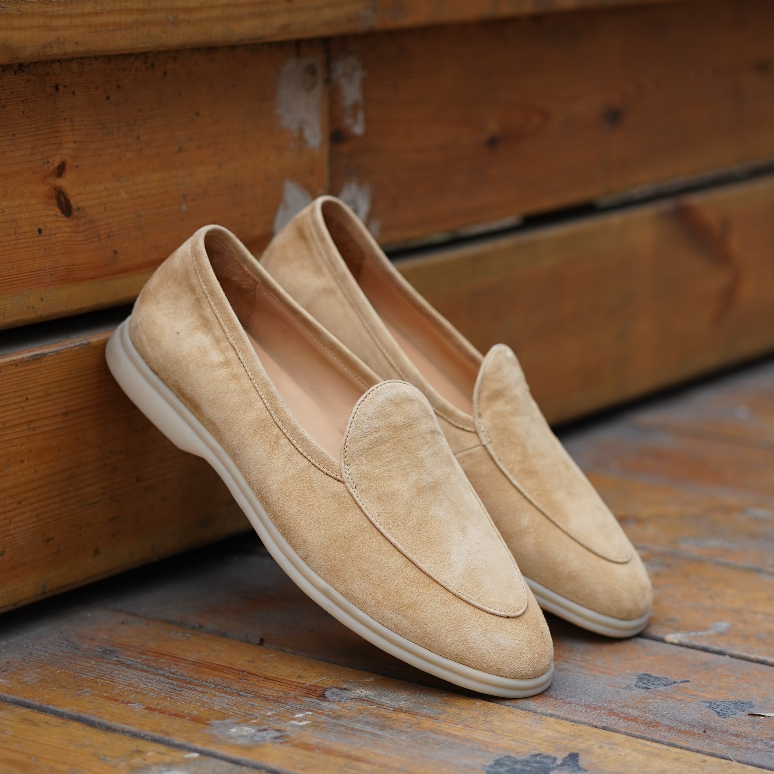 The Summer Loafer — Suede Slip-On