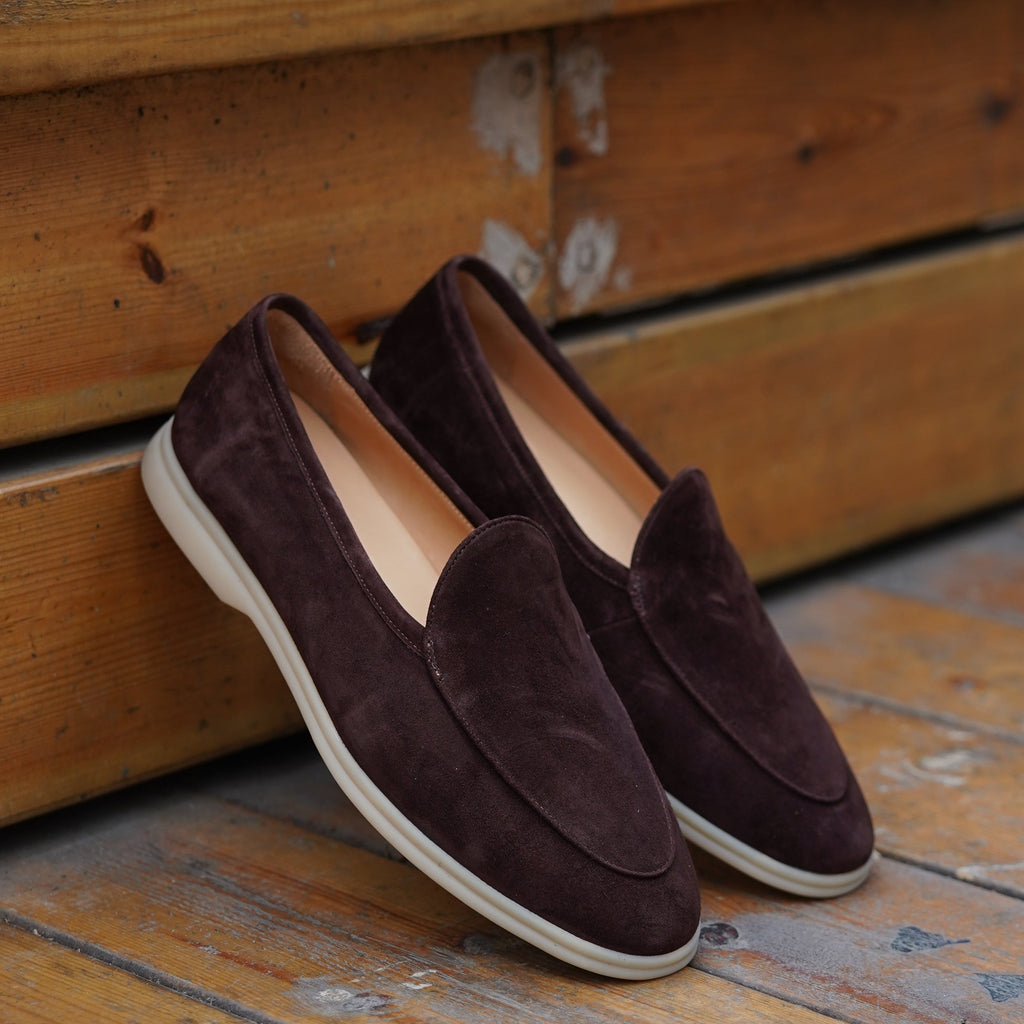 The Summer Loafer — Suede Slip-On