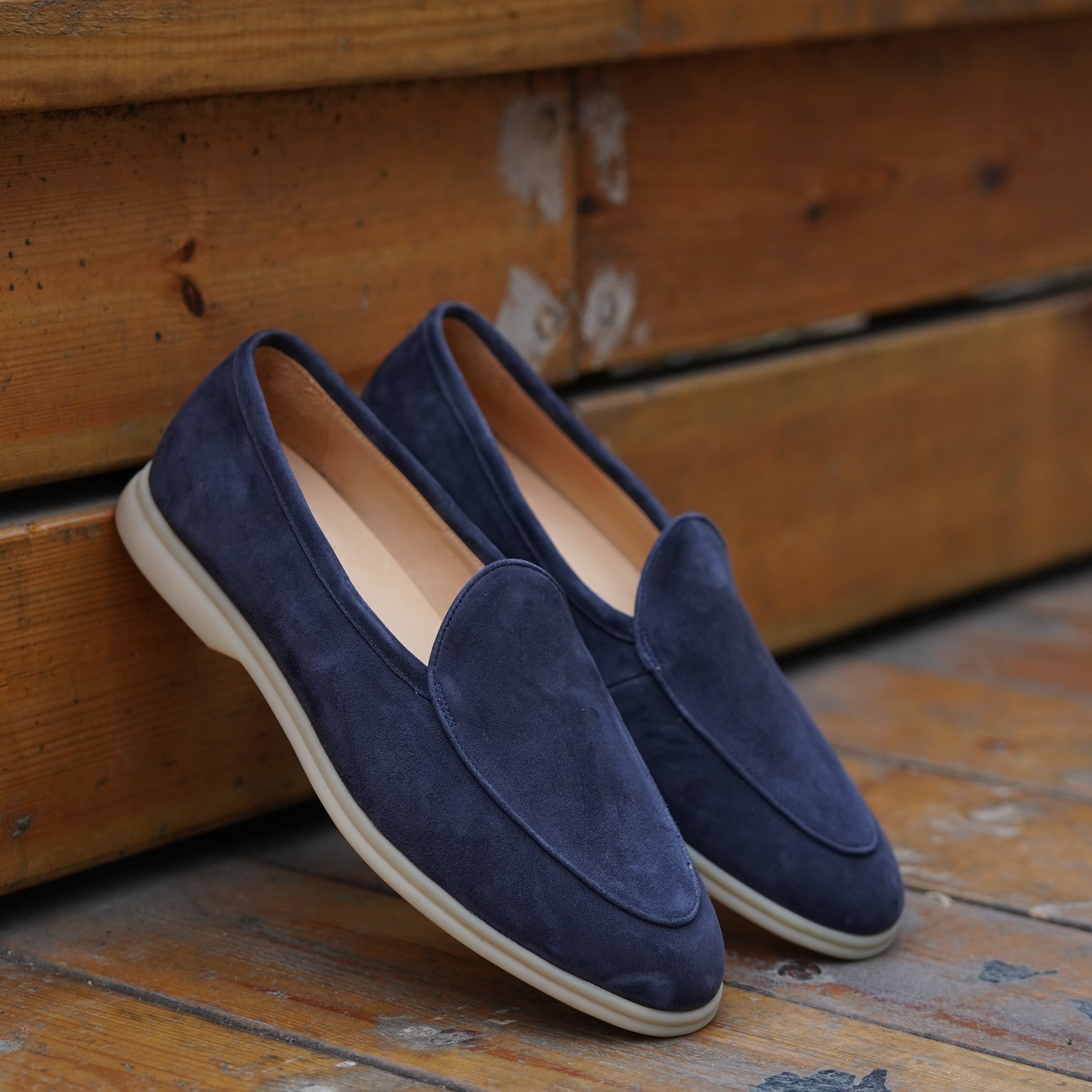 The Summer Loafer — Suede Slip-On