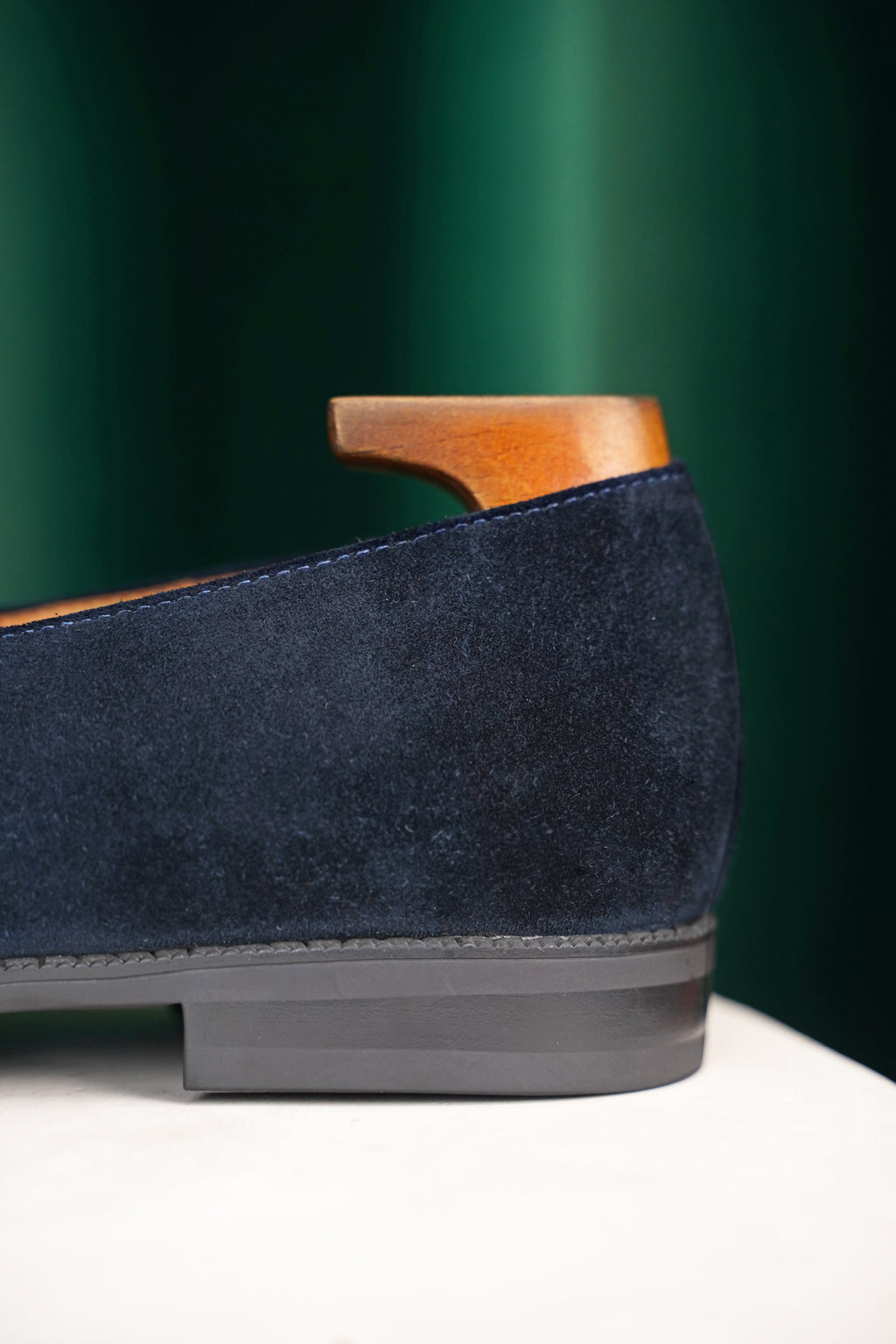 Vescano Taormina — Taupe Suede Loafer