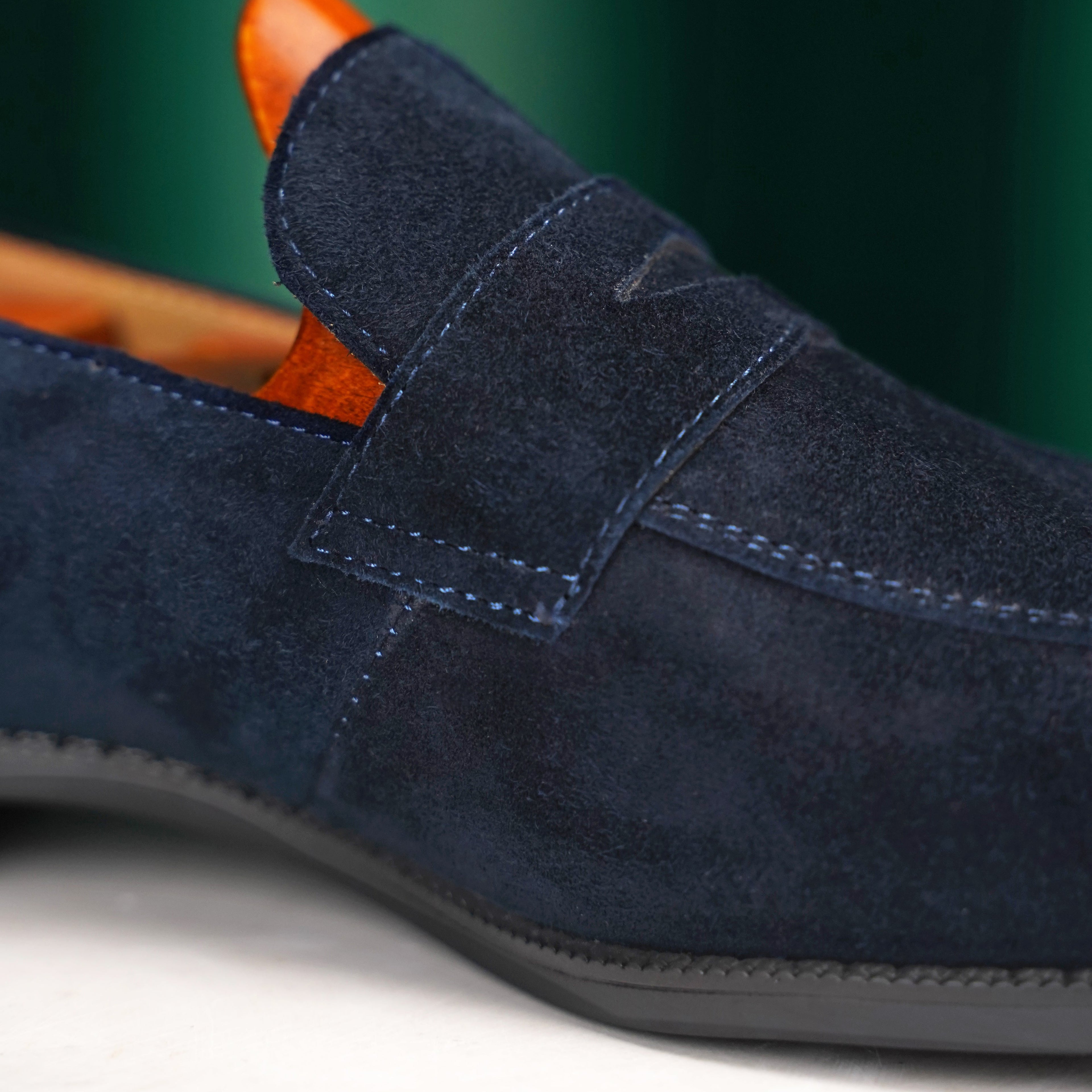 Vescano Taormina — Taupe Suede Loafer