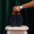 Vescano Taormina — Taupe Suede Loafer
