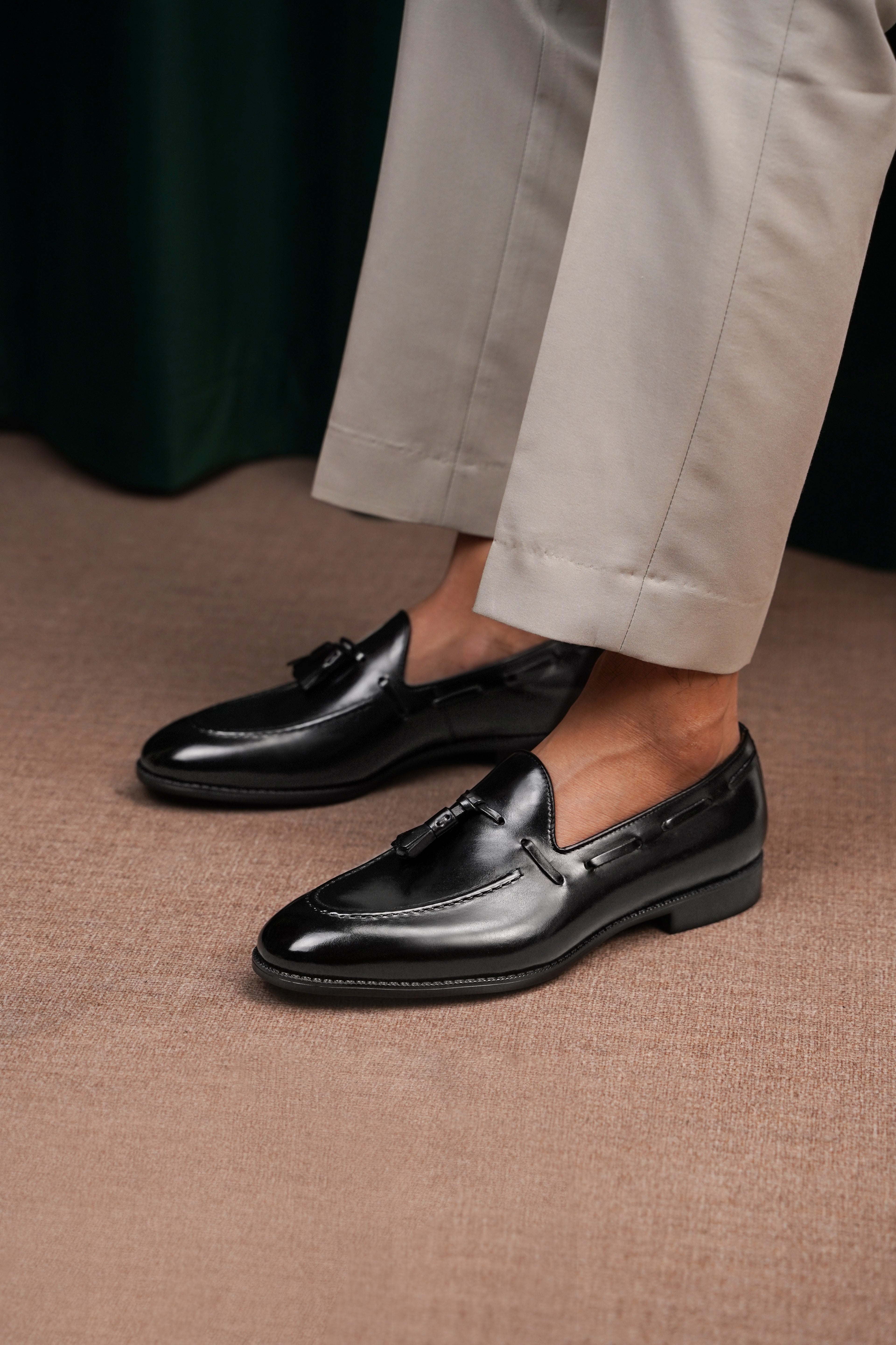 Hand-Finished Tassel Loafer – Blake Construction