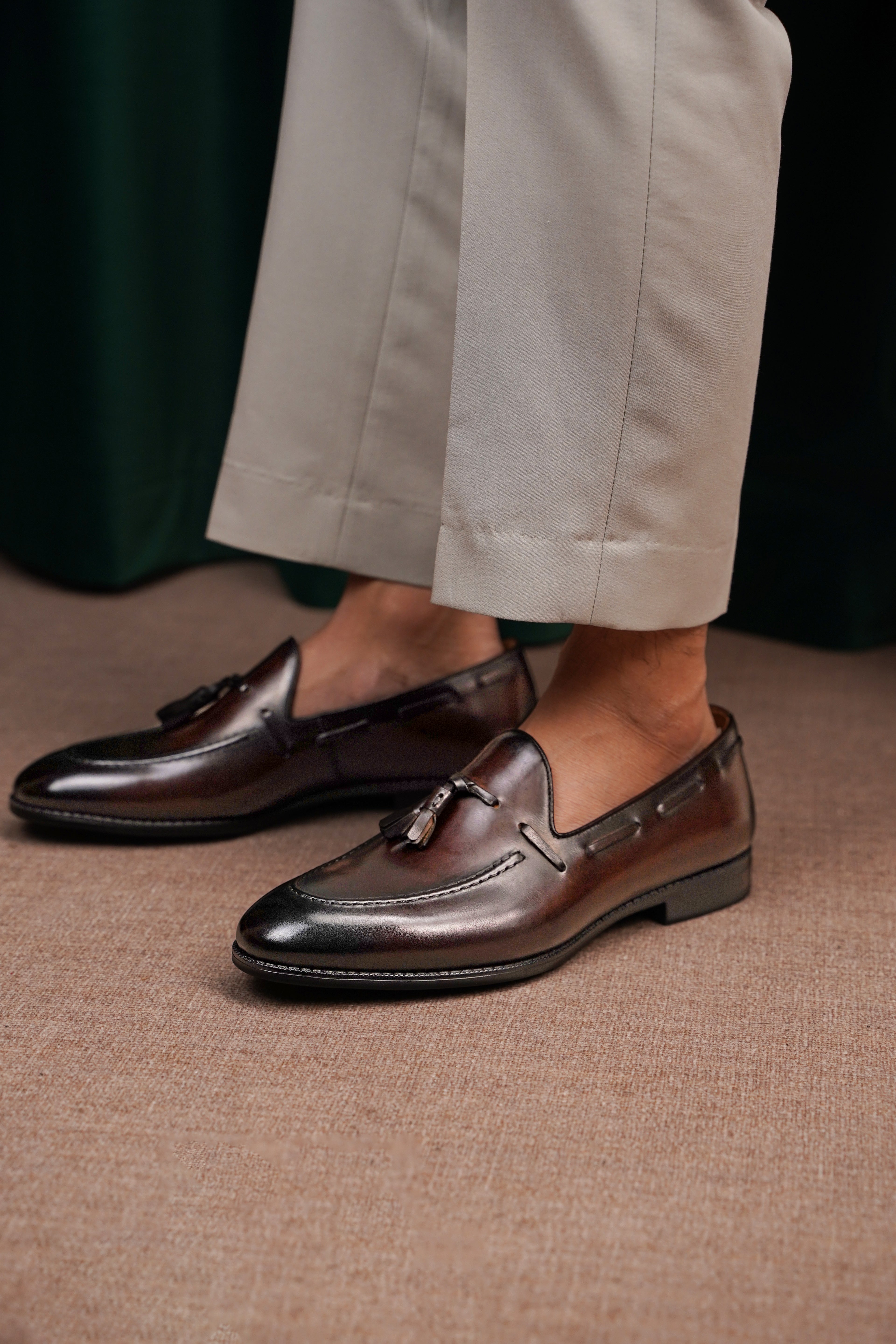 Hand-Finished Tassel Loafer – Blake Construction