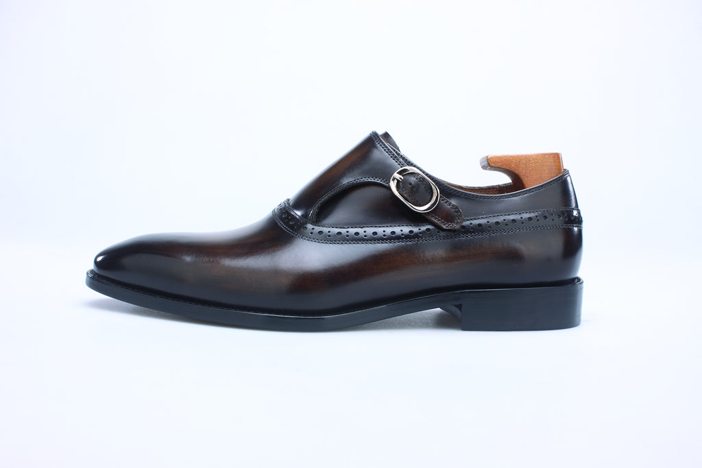 Vescano Vicenza — Monk Strap (Leather Sole)