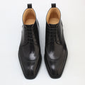 The Apron Toe Lace-Up Boot