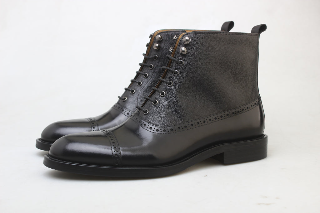 Vescano Imola — Cap-Toe Lace-Up Boot