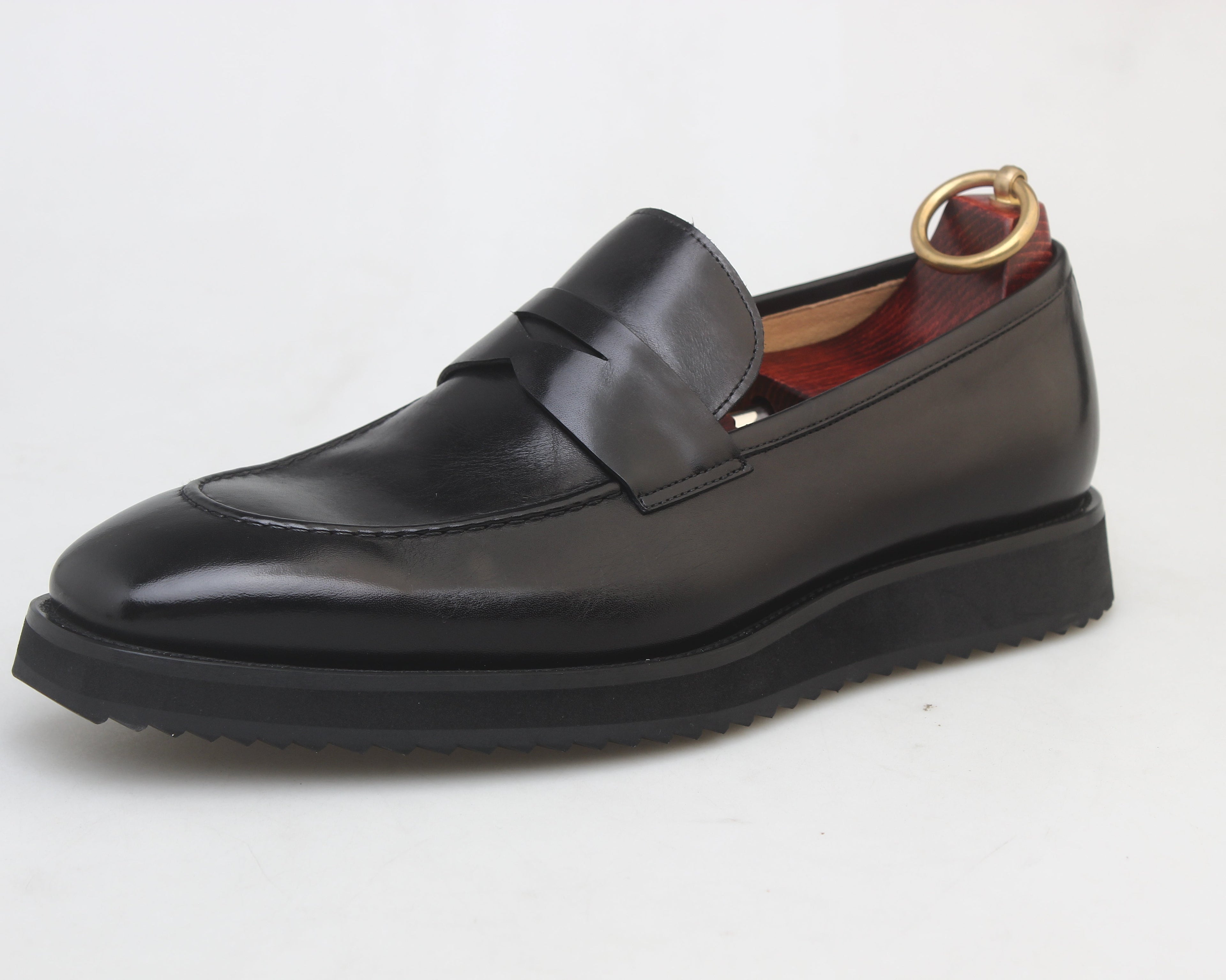 Penny Loafer – Hand-Patina Leather