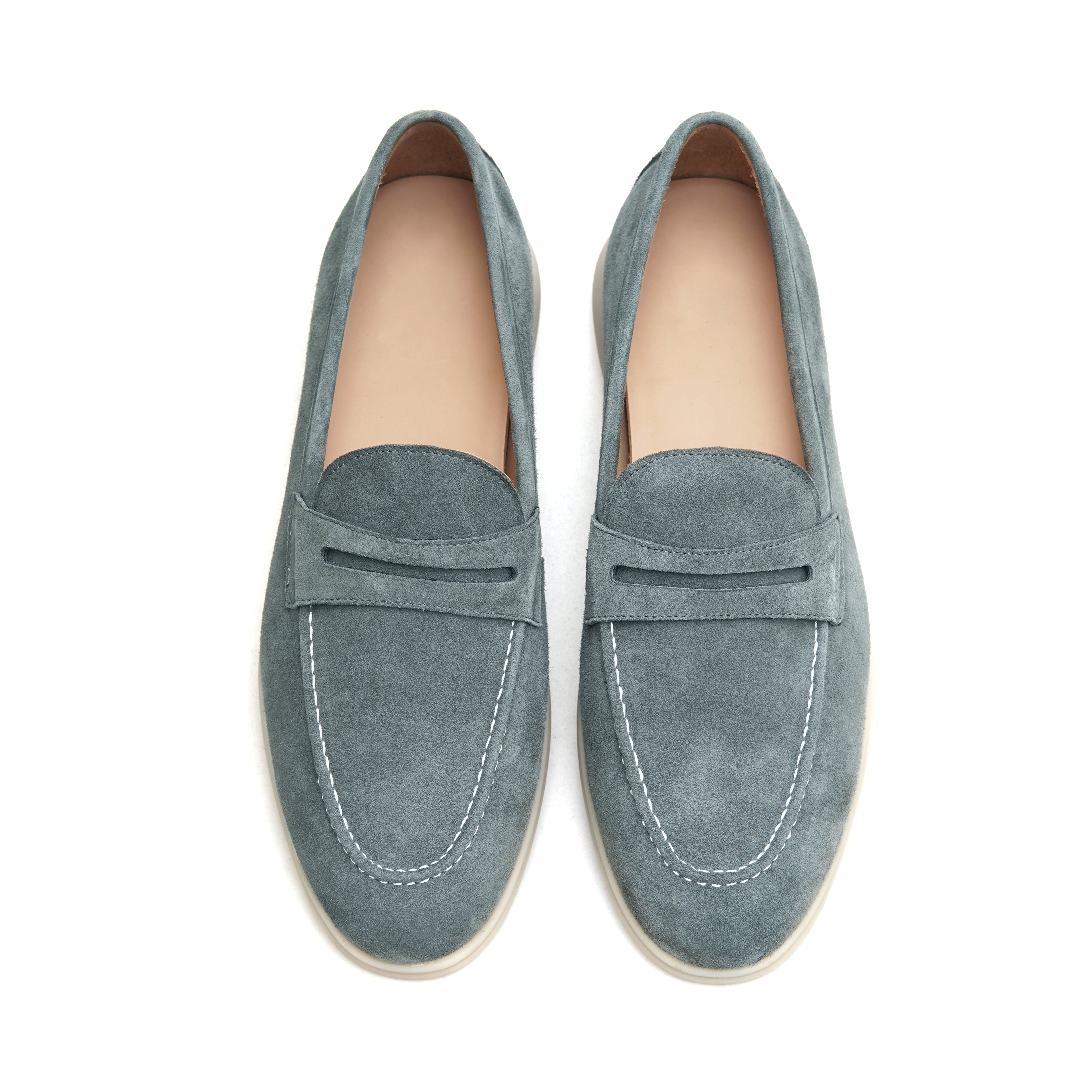 The Summer Penny — Suede Loafer